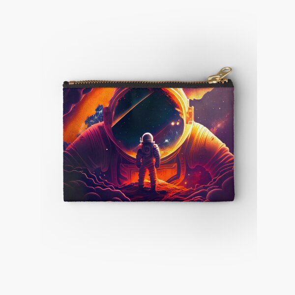 Item preview, Un astronauta inspecciona a un astronauta más pequeño. designed and sold by lightsonfire.