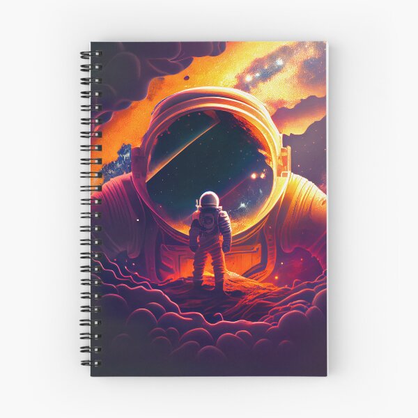 Item preview, An astronaut inspects a smaller astronaut designed and sold by lightsonfire.