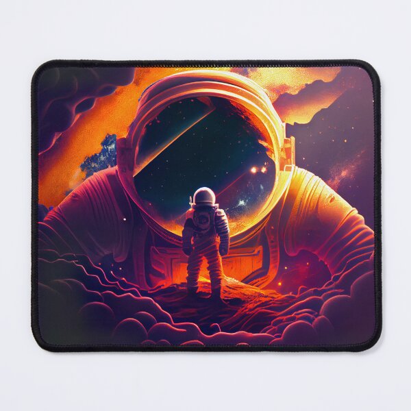 Item preview, An astronaut inspects a smaller astronaut designed and sold by lightsonfire.