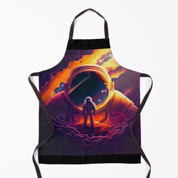 Item preview, An astronaut inspects a smaller astronaut designed and sold by lightsonfire.