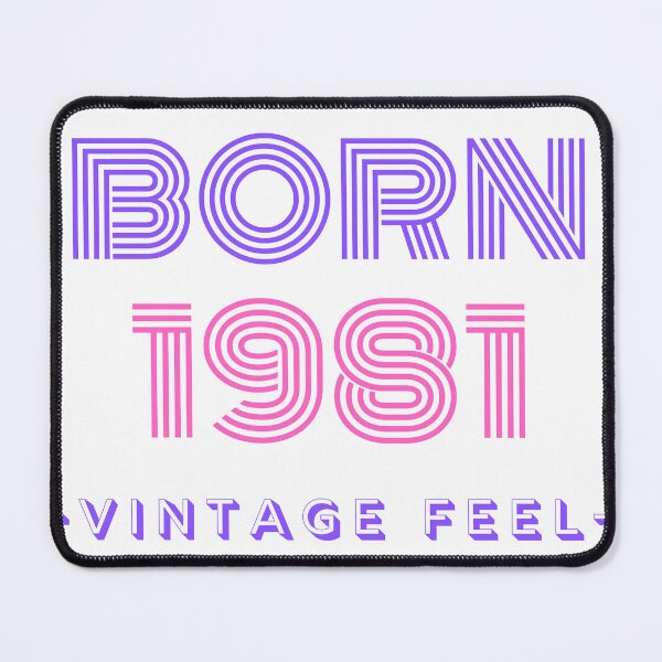 Item preview, Vintage Feel Born in 1981 designed and sold by Josh Ajay Designs.