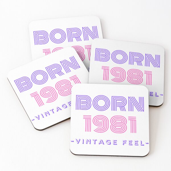 Item preview, Vintage Feel Born in 1981 designed and sold by Josh Ajay Designs.