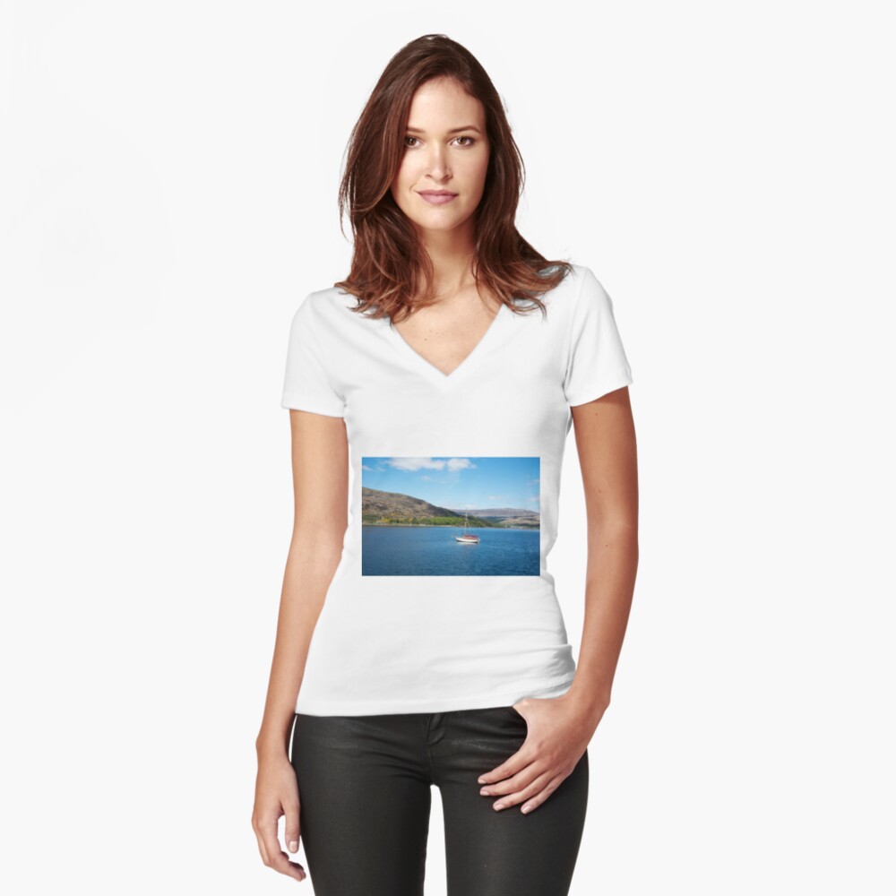 Item preview, Fitted V-Neck T-Shirt designed and sold by SiobhanFraser.