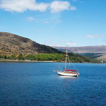 Artwork thumbnail, Boat on Loch Linnhe by Alternative Perspectives