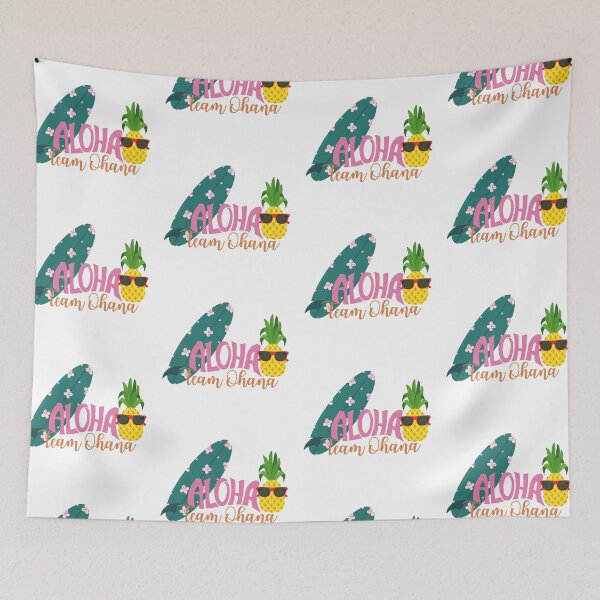Item preview, Aloha Team Ohana Pineapple designed and sold by deni7033.