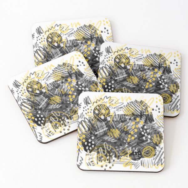 Item preview, Scribbles in Yellow designed and sold by ORVision.