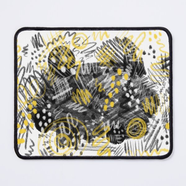 Item preview, Scribbles in Yellow designed and sold by ORVision.