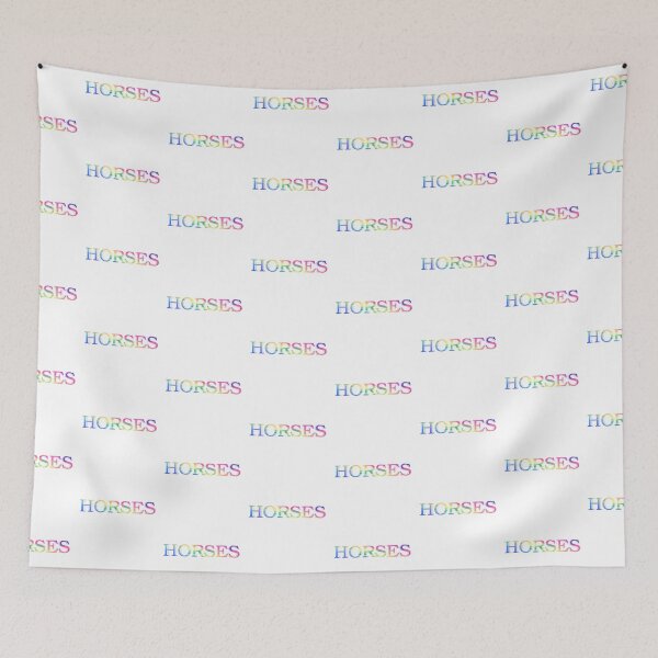 Item preview, Horses with Rainbow Background  designed and sold by Horse-Aholic.