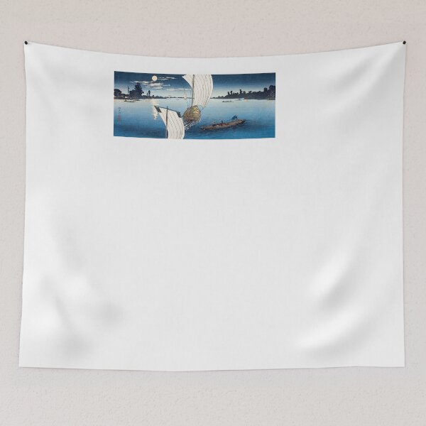 Item preview, Edo River (1923) by Hiroaki Takahashi designed and sold by Oldetimemercan.