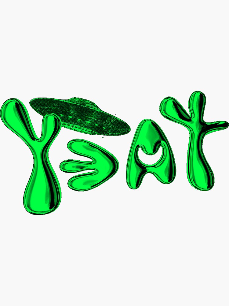 "Yeat Logo" Sticker for Sale by MattZdeb | Redbubble