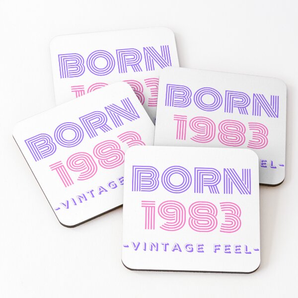 Item preview, Vintage Feel Born in 1983 designed and sold by Josh Ajay Designs.
