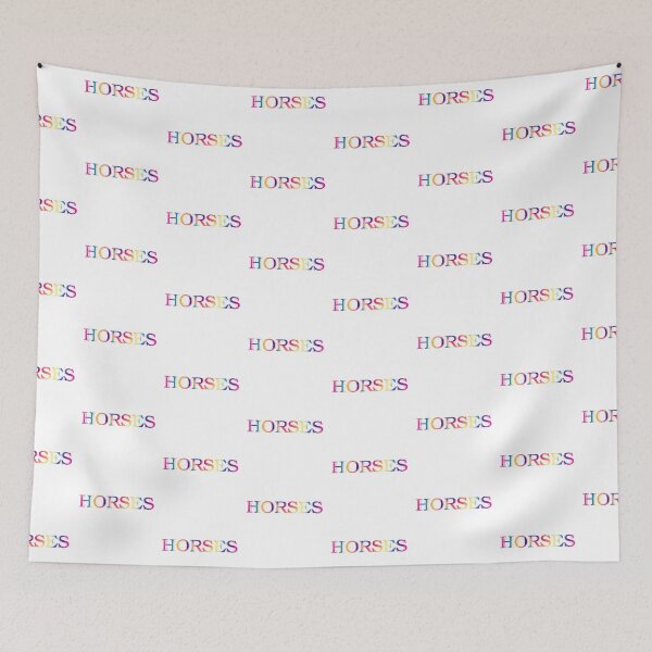 Item preview, Horses with Rainbow Swirl Background  designed and sold by Horse-Aholic.