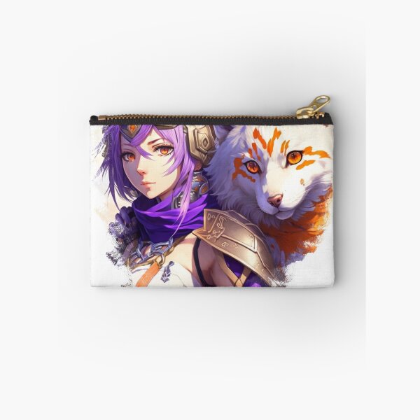 Item preview, female wolf with her pet wolf designed and sold by Wolf-Bros.