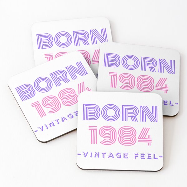 Item preview, Vintage Feel Born in 1984 designed and sold by Josh Ajay Designs.