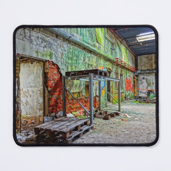 Item preview, Urbex Photography | Colorful factory hall designed and sold by Cora Wirth.