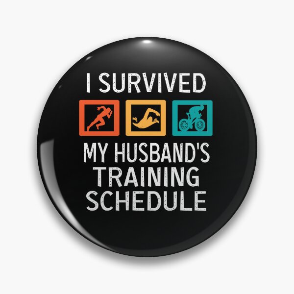 Item preview, I SURVIVED MY HUSBAND'S TRAINING SCHEDULE designed and sold by ibra2712.