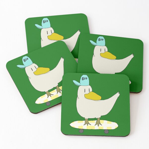Item preview, Duck on a Skateboard designed and sold by Usagicollection.