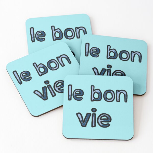 Item preview, The Good Life in French - (Blue) designed and sold by Usagicollection.