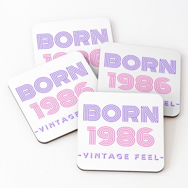 Item preview, Vintage Feel Born in 1986 designed and sold by Josh Ajay Designs.