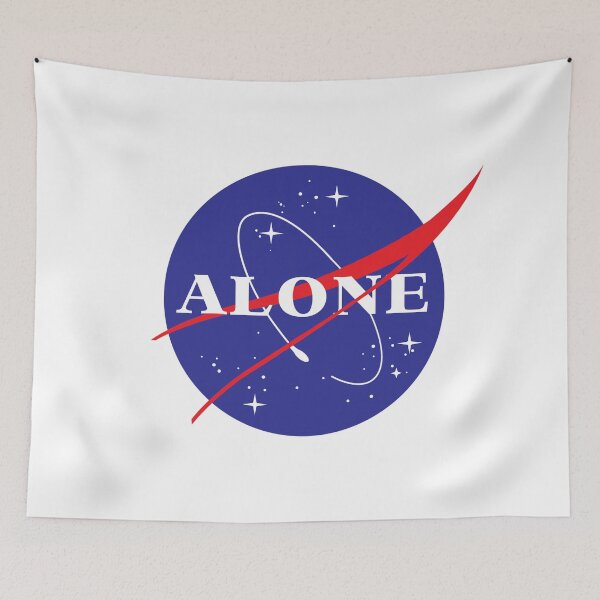 Item preview, ALONE IN HERE designed and sold by dishess.