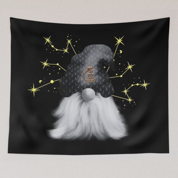 Item preview, Aquarius Horoscope Gnome designed and sold by Lovemountain.