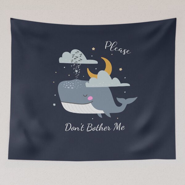 Item preview, Cute Sleeping Whale  designed and sold by Nostraw.
