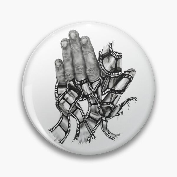 Item preview, Finger-Print | Surreal Movie Art Poster Canvas Print designed and sold by Surreal-Acres.