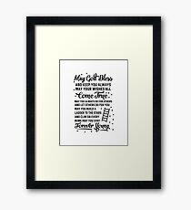 May You Stay Forever Young Framed Print