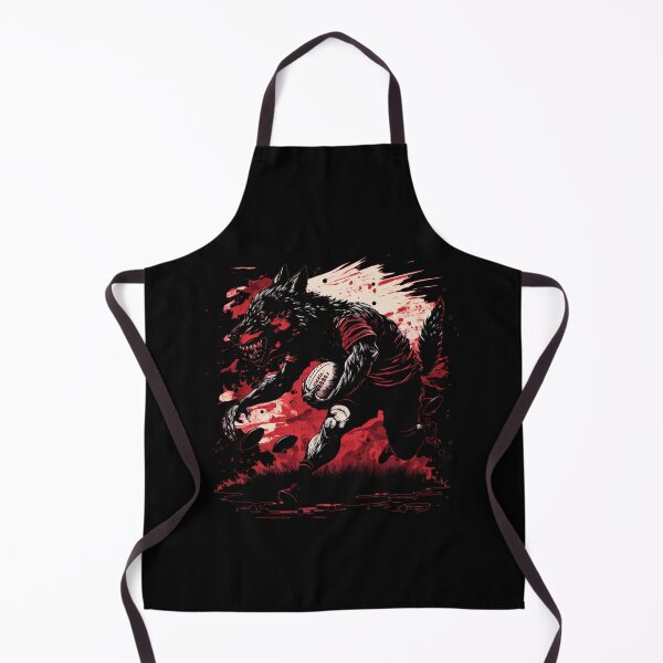 Item preview, Rugby Wolf designed and sold by The-Fox-Hole.