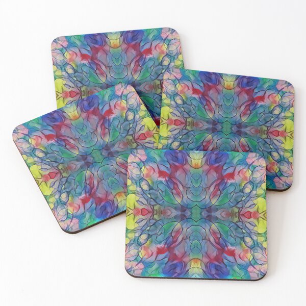 Item preview, Colorful Abstract Pattern on Textured Background designed and sold by ffein.