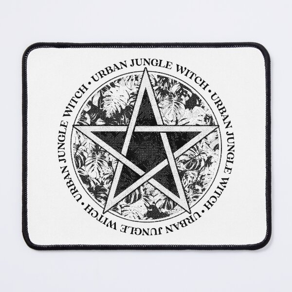 Item preview, Urban Jungle Witch | Black Artwork | designed and sold by VintagePlantJoy.