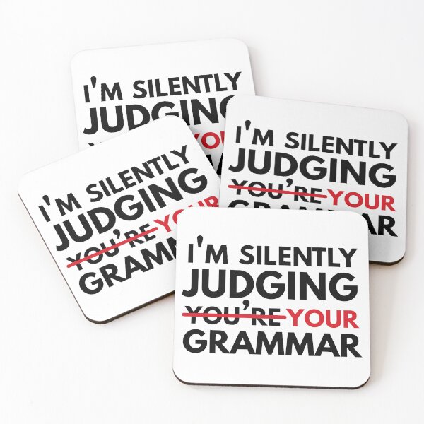 Item preview, I'm Silently Judging Your Grammar designed and sold by BOMarc.