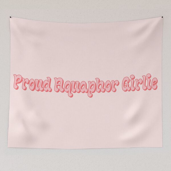Item preview, Proud Aquaphor Girlie Pastel Pink Text designed and sold by Pink Ribbon.