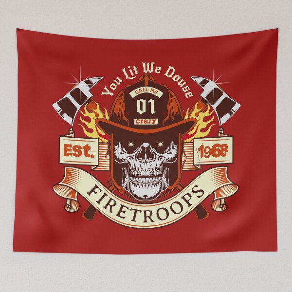Item preview, Firetroops Firemen You Lit We Douse designed and sold by my-green-gecko.