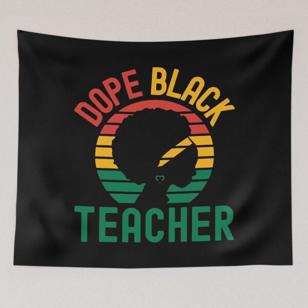 Item preview, Dope Black Teacher - Dope Black Professor, Black Female Teacher, Melanated Teacher, Black Educator, Black Professor, Dope Black Educator, Dope Black Instructor designed and sold by jadedscientist.