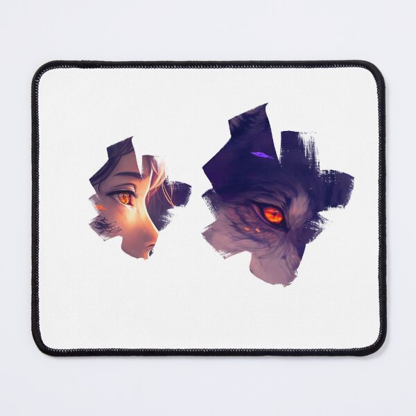 Item preview, A girl with a gaurd wolf designed and sold by Wolf-Bros.