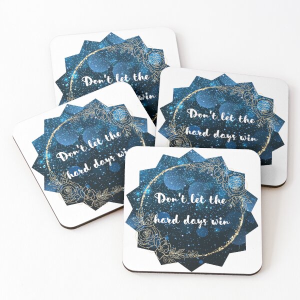 Item preview, DON'T LET THE HARD DAYS WIN designed and sold by QammerWazir.