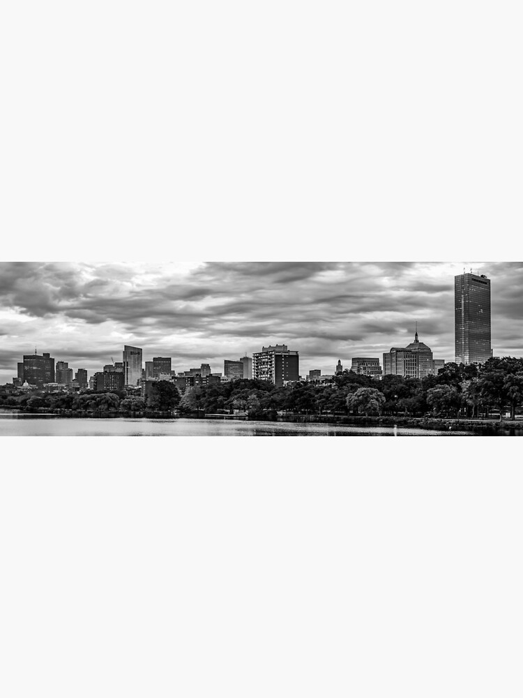 Boston Charles River In The Fall Panorama - Harvard Bridge View by Gregory  Ballos