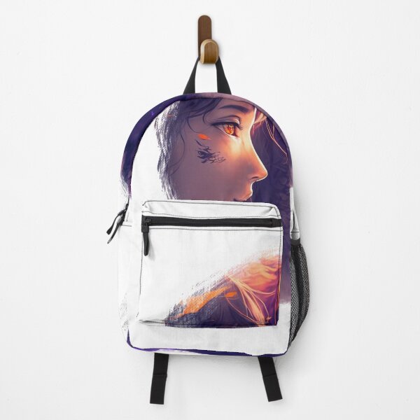 Item preview, A girl with a gaurd wolf designed and sold by Wolf-Bros.