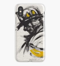 The Firefighter in Thought iPhone Case