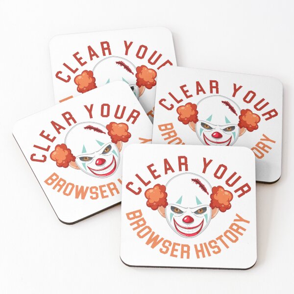 Item preview, Clear Browser History Computer Nerd Clown Humor Clear Your Internet Browsing History designed and sold by Fun-T-Shirts.