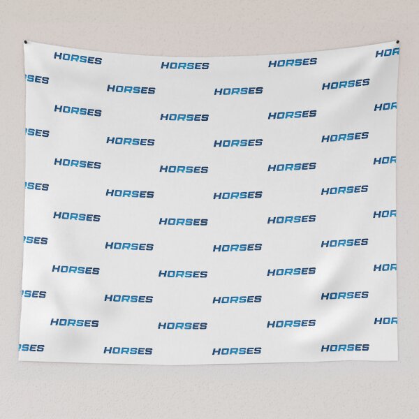 Item preview, Horses with Blue Background  designed and sold by Horse-Aholic.
