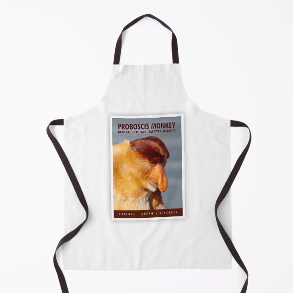 Item preview, Close-up of Proboscis monkey Bako National Park designed and sold by edojan-nl.