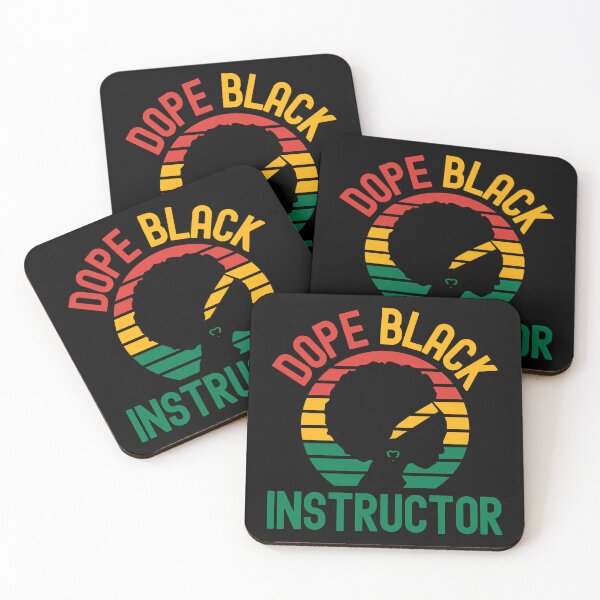 Item preview, Dope Black Instructor - Melanated Instructor, Dope Black Teacher, Black Female Teacher, Melanated Teacher, Black Educator, Black Professor, Dope Black Educator, Dope Black Professor designed and sold by jadedscientist.
