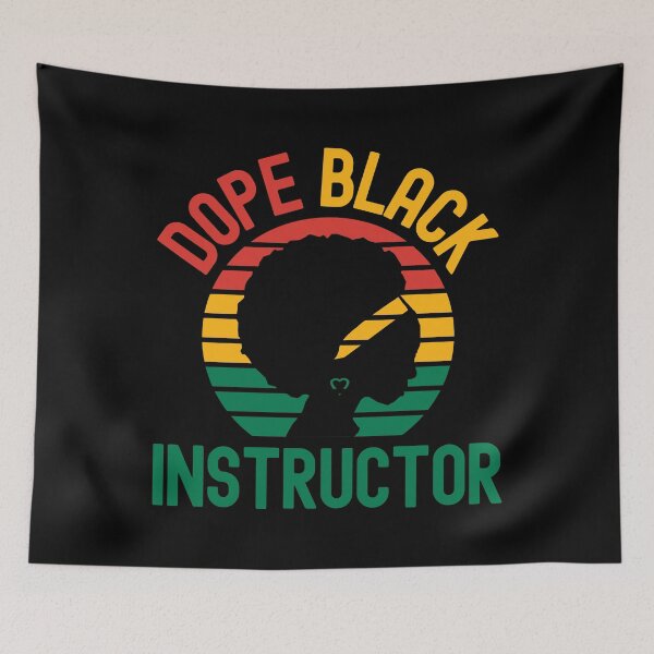 Item preview, Dope Black Instructor - Melanated Instructor, Dope Black Teacher, Black Female Teacher, Melanated Teacher, Black Educator, Black Professor, Dope Black Educator, Dope Black Professor designed and sold by jadedscientist.
