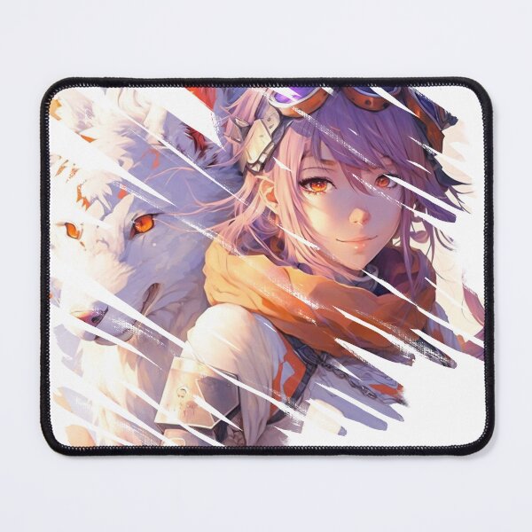 Item preview, An adventurous girl accompanied by a wolf designed and sold by Wolf-Bros.