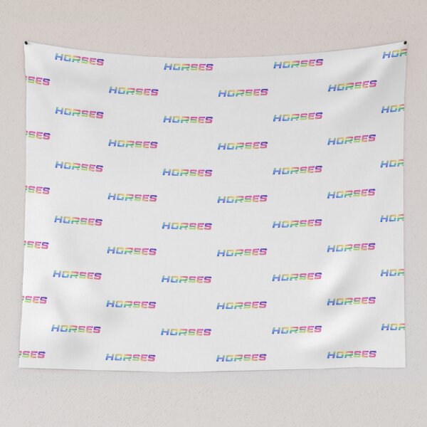 Item preview, Horses with Rainbow Background  designed and sold by Horse-Aholic.