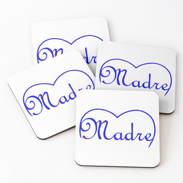 Item preview, Italian word Madre/Mother in the top of a heart in blue designed and sold by SunnyDazDesign.