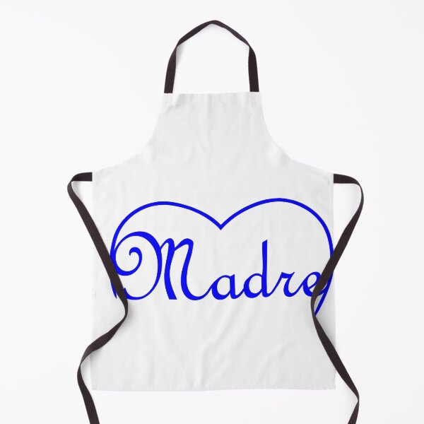 Item preview, Italian word Madre/Mother in the top of a heart in blue designed and sold by SunnyDazDesign.