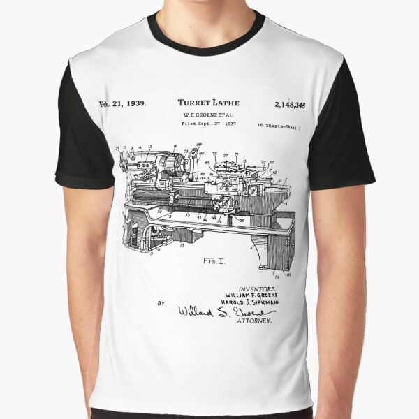 Item preview, Lathe Patent 1939 Vintage Blueprint Machine Tool Inventions  designed and sold by anodyle.